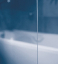 Шторка для ванны Ravak Chrome CVS2-100 L белый+ транспарент 7QLA0100Z1