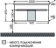 Тумба с раковиной Санта Лондон 100 подвесная