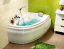 Акриловая ванна Cersanit Joanna WA-JOANNA*140 140x90 см