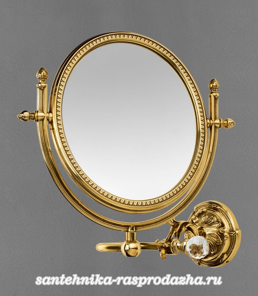 Увеличительное зеркало подвесное Art&Max Barocco Crystal AM-2109-Do-Ant-C