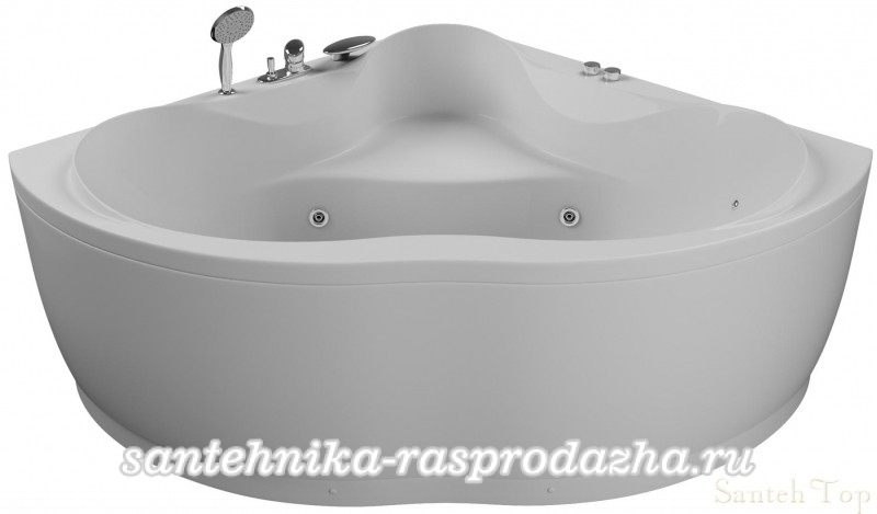 Акриловая ванна Акватика Кворум Basic 143x143x65