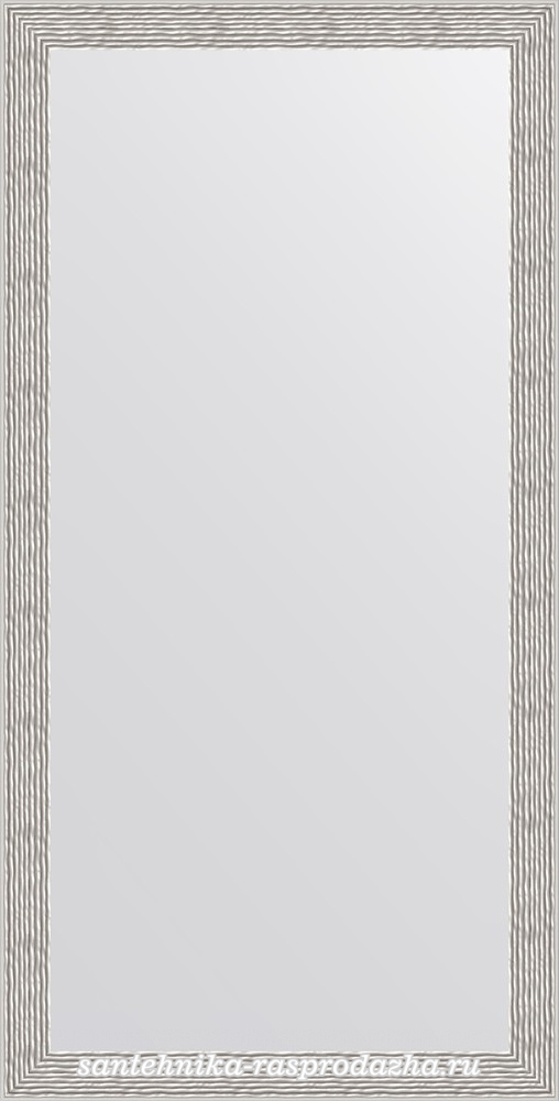 Зеркало Evoform Definite BY 3070 51x101 см волна алюминий