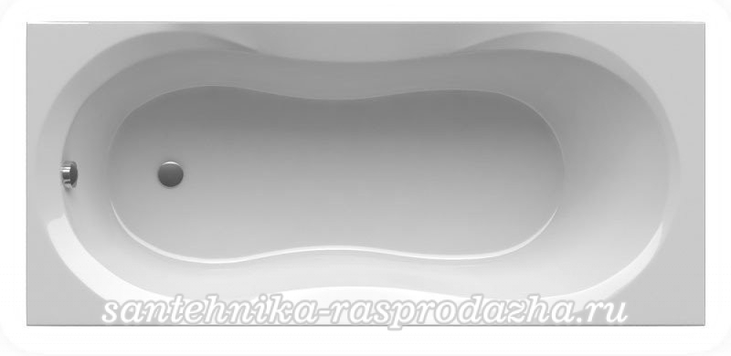 Акриловая ванна Alpen Mars 140х70