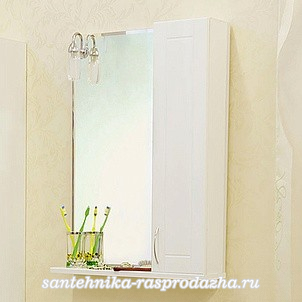 Зеркало-шкаф Sanflor Николь 65