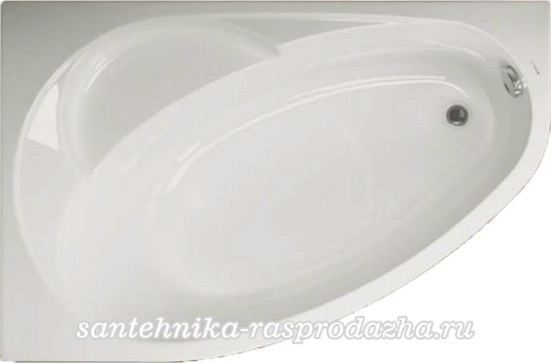 Акриловая ванна Vagnerplast Flora 150x100 L