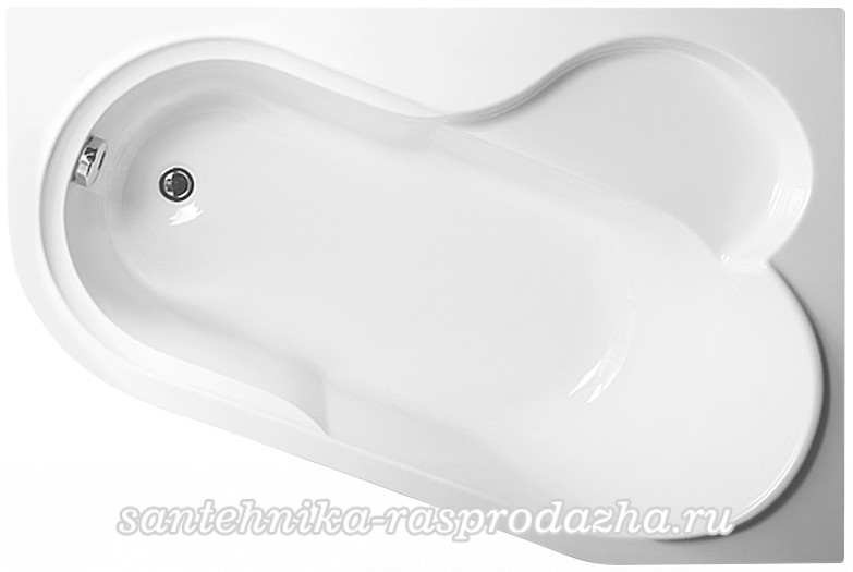 Акриловая ванна Vagnerplast Selena 147 R