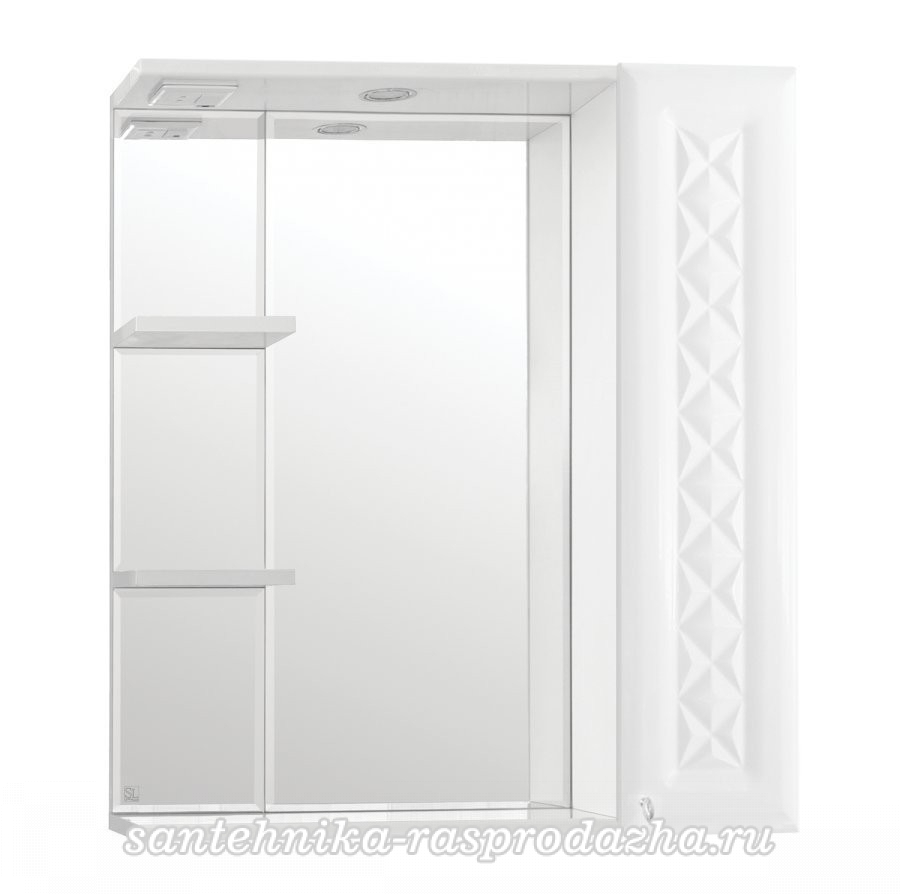Зеркало-шкаф Style Line Канна 75/С Люкс