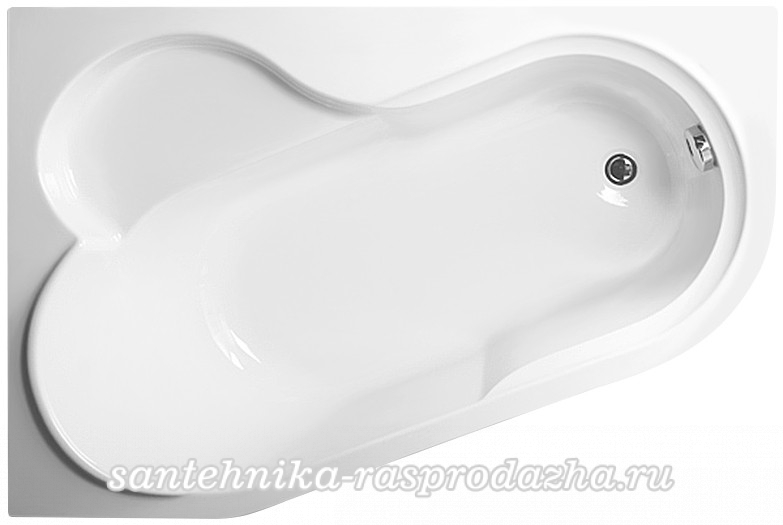 Акриловая ванна Vagnerplast Selena 147 L