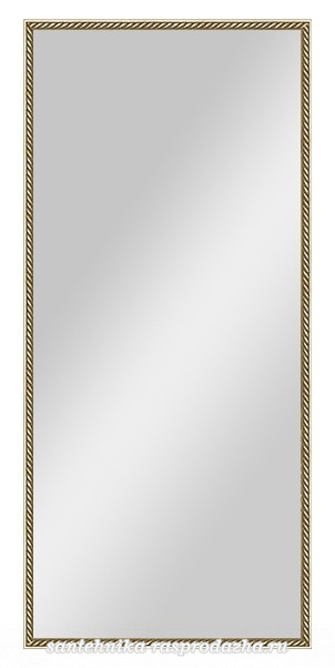 Зеркало Evoform Definite BY 0771 68x148 см витая латунь