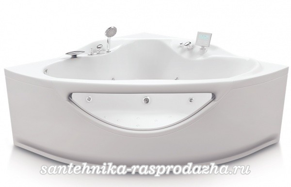 Акриловая ванна Акватика Панорама Basic 155x155x73