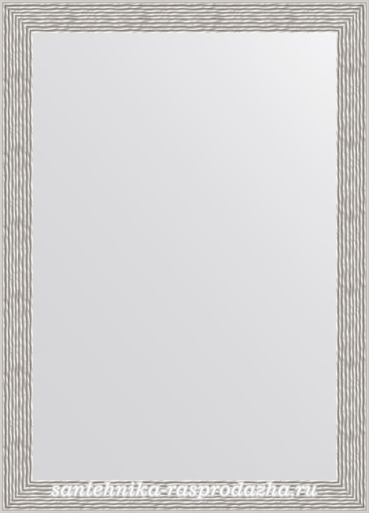 Зеркало Evoform Definite BY 3038 51x71 см волна алюминий