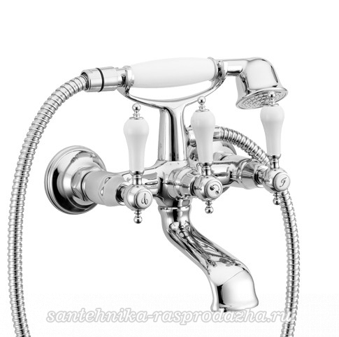 Смеситель Effepi ARTEX 6008 для ванны с душем хром