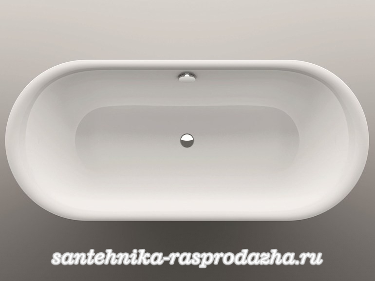 Стальная ванна Bette Lux Oval 3465-000 AR Plus 170х75 см