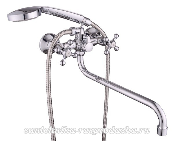 Смеситель Lucky Tap BBD-2013-35S-58 для ванны с душем